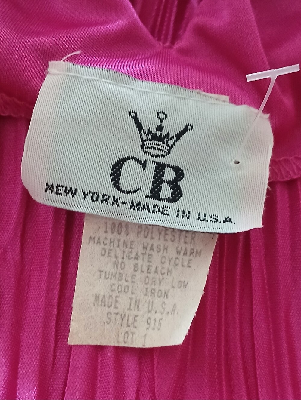 Plus Size Pink Tunic Scruntched Women's Top Padded Shoulders Size:2XL - Picture 7 of 9